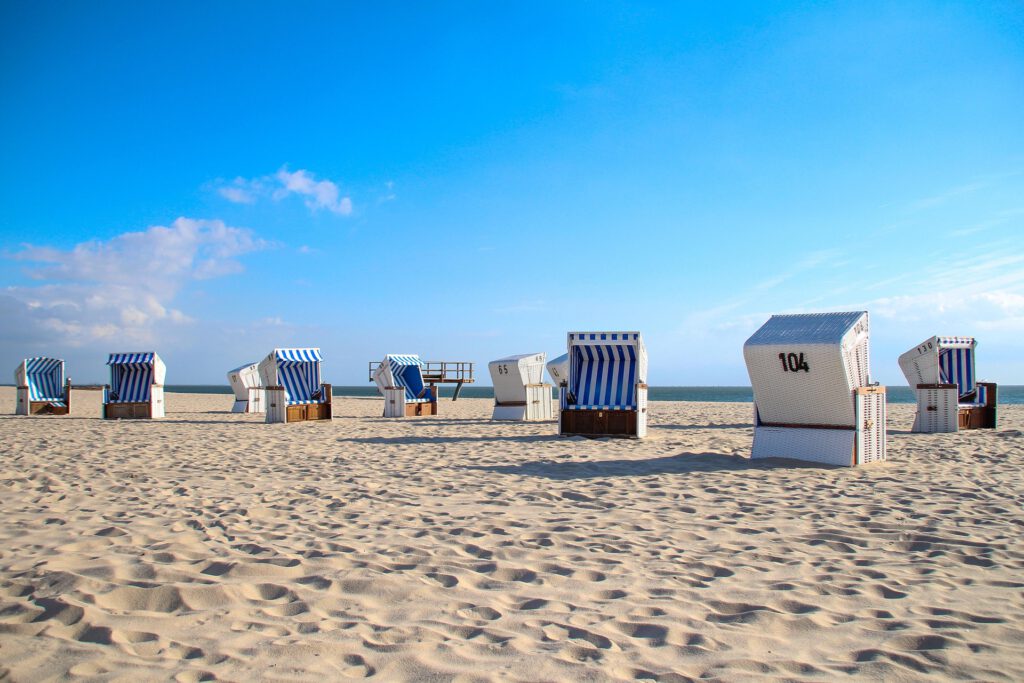 Strandkörbe auf Sylt