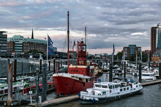 Yachthafen in Hamburg